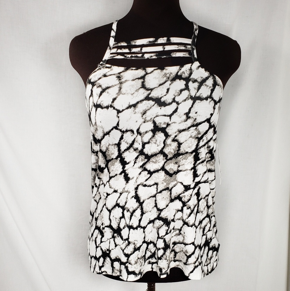 RVCA tank top shirt new small racerback stretch